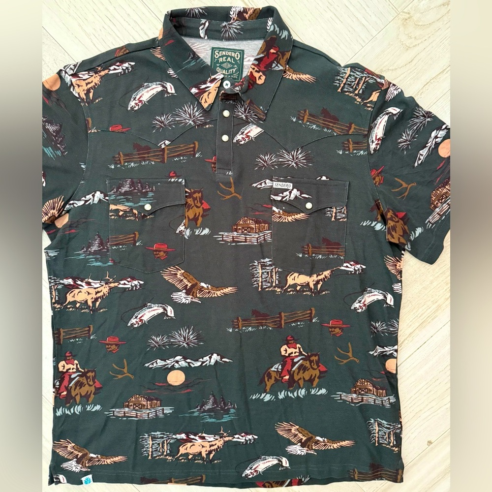 Sendero Men’s Cantina Polo